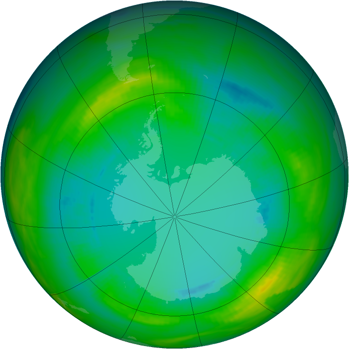 Ozone Map 1979-08-15